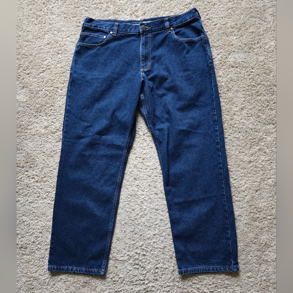 Carhartt Jeans Mens 38×30 Relaxed Fit Blue